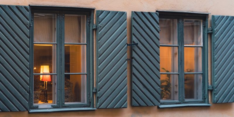 Wood Shutter Installation