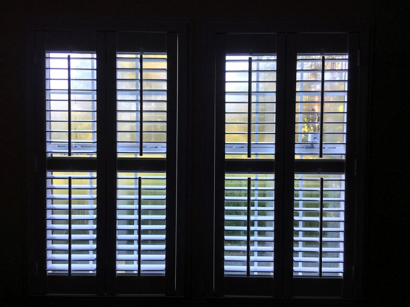 Finished Wood Shutters